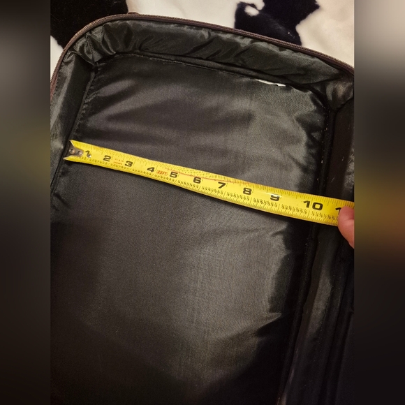 Gold &brown Sequin Laptop Bag - Picture 2 of 12